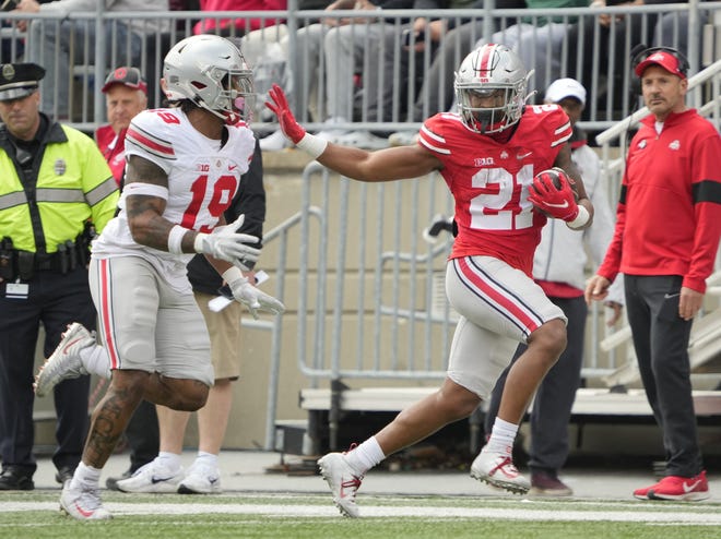 Evan Pryor has 21 carries for 98 yards and a 4.7-yard average at Ohio State.