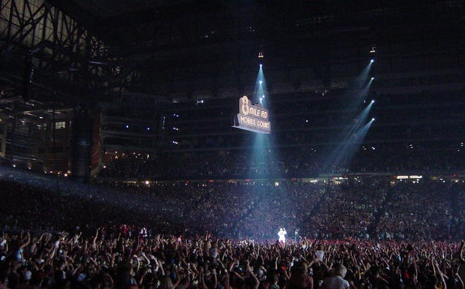 20 years of Ford Field concerts: Eminem, Beyoncé and lots of Chesney