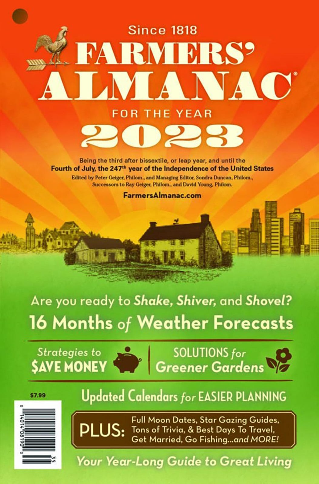 Farmers' Almanac predicts early, cold winter for Oklahoma