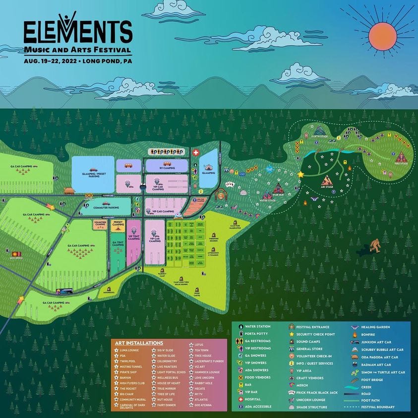 Embattled Elements Festival returns to Poconos, this year at new venue