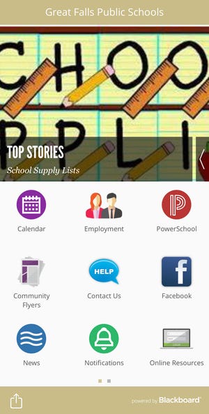 The Great Falls Public Schools has rolled out its new app for parents and students for the 2022-23 school year.