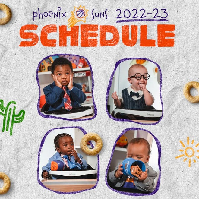 The Inside the NBA Jr. crew introduced the Phoenix Suns' 2022-23 NBA schedule.