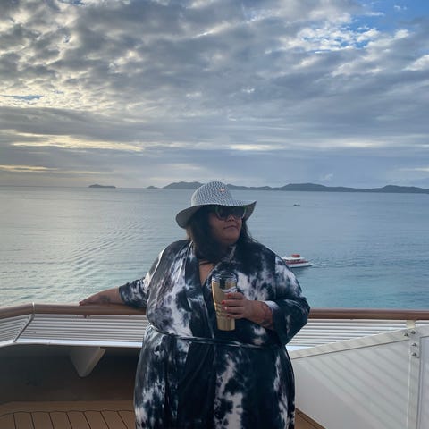 Brittany Bloomfield went on her first cruise in No
