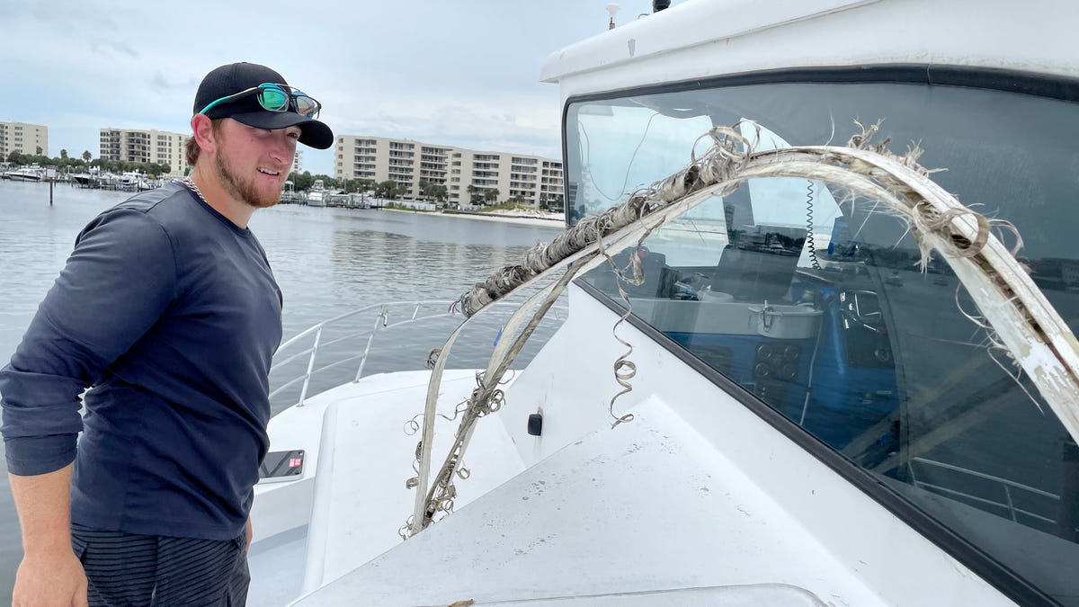 Lightning strikes Destin Princess party boat, causes damage PHOTOS