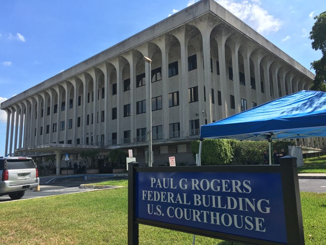 The Paul G. Rogers Federal Building U.S. Courthouse will be the site for today's Mar-a-Lago FBI search warrant hearing in West Palm Beach.