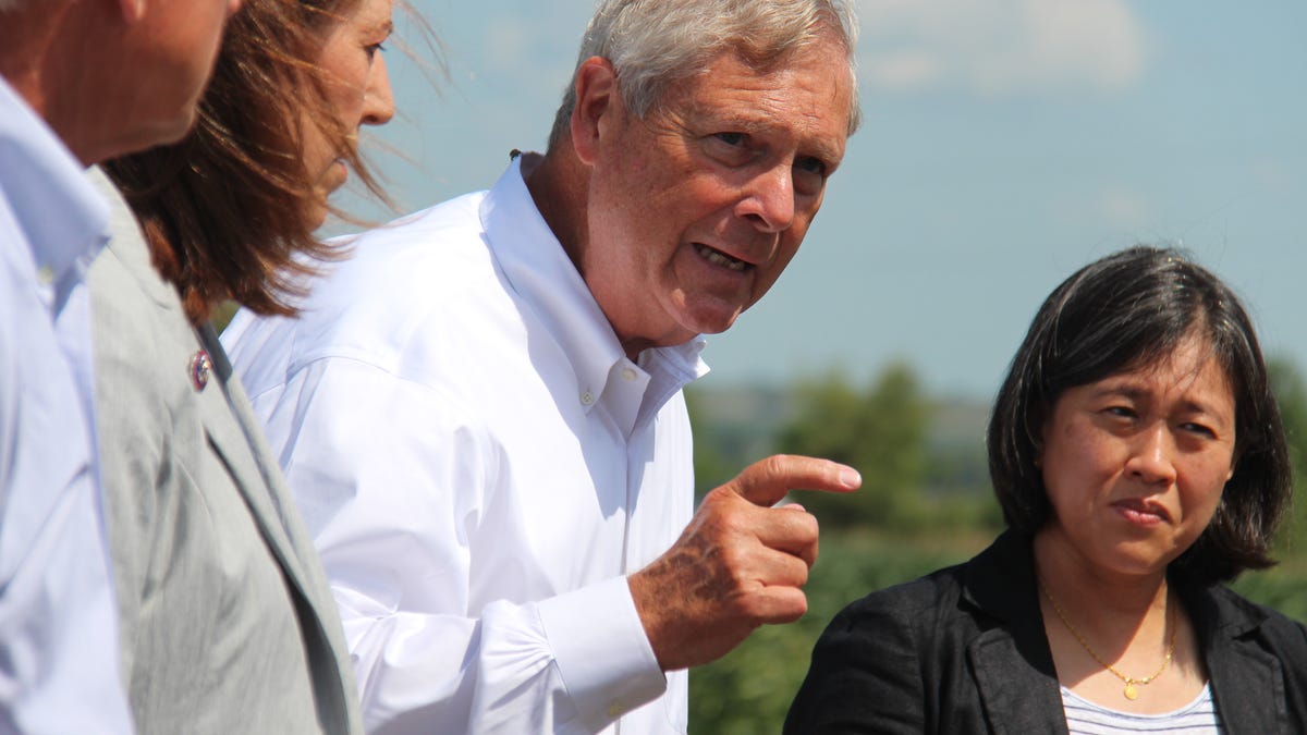 Iowa farmers, ag leaders urge Tom Vilsack, Katherine Tai to lower tariffs to ease fertilizer costs