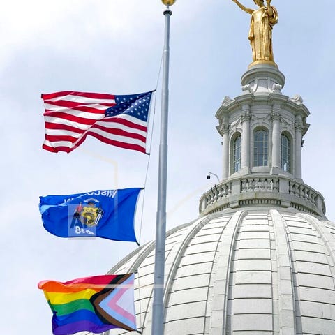 In this Wednesday, June 1, 2022, photo, a Rainbow 