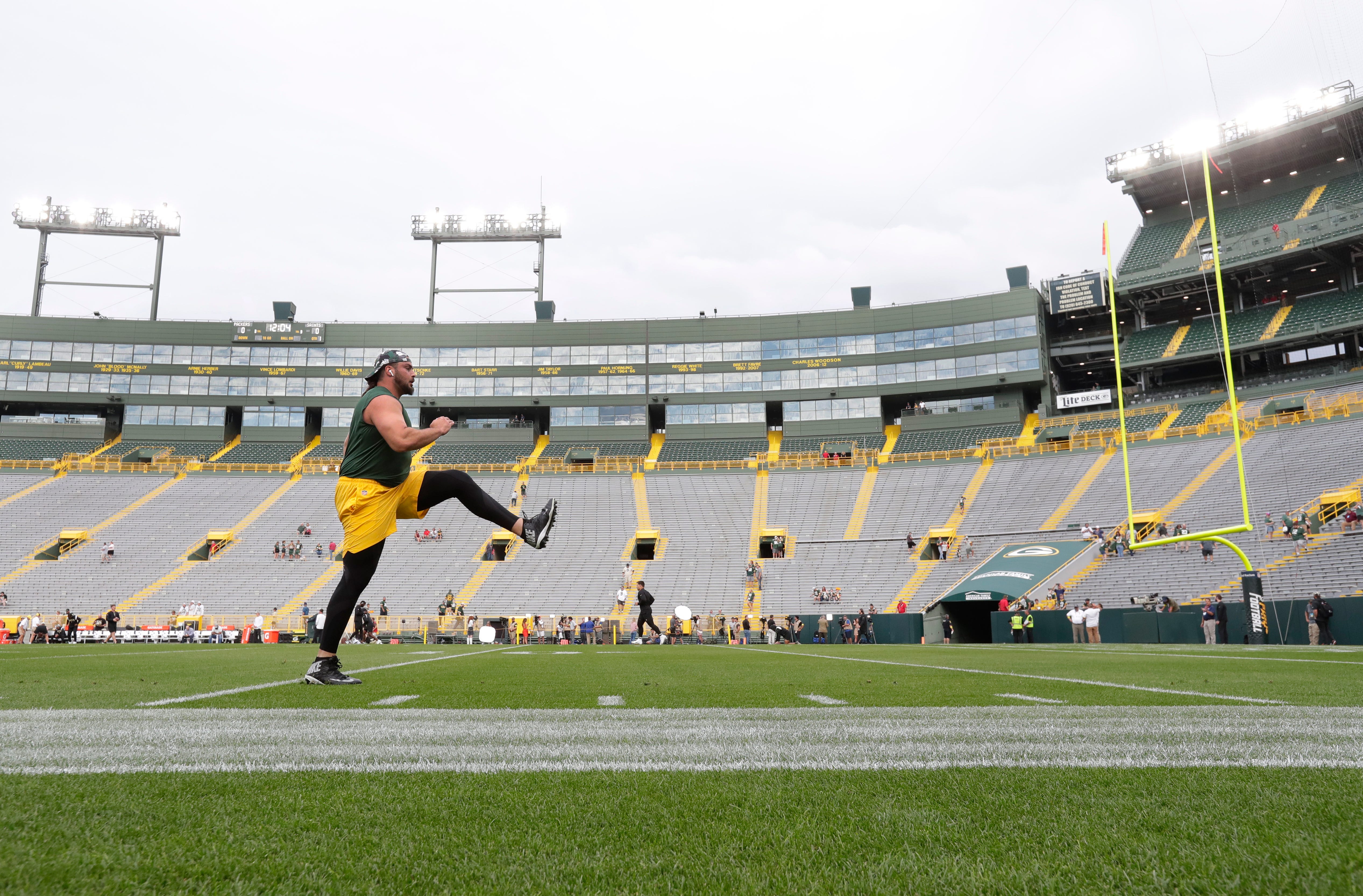 Packers coach Matt LaFleur shows optimism regarding injury status of David Bakhtiari, Elgton Jenkins