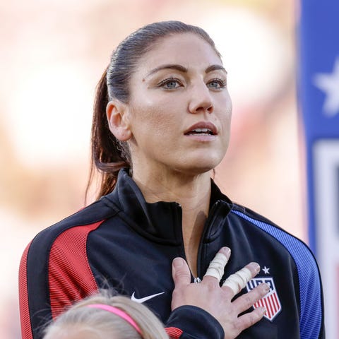 Hope Solo in 2016.