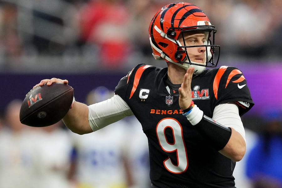 21. Joe Burrow, QB, Cincinnati Bengals