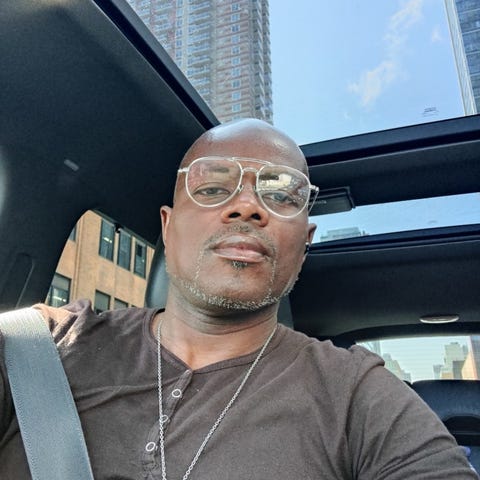 Fritz Sam. He was driving for Uber in August when 