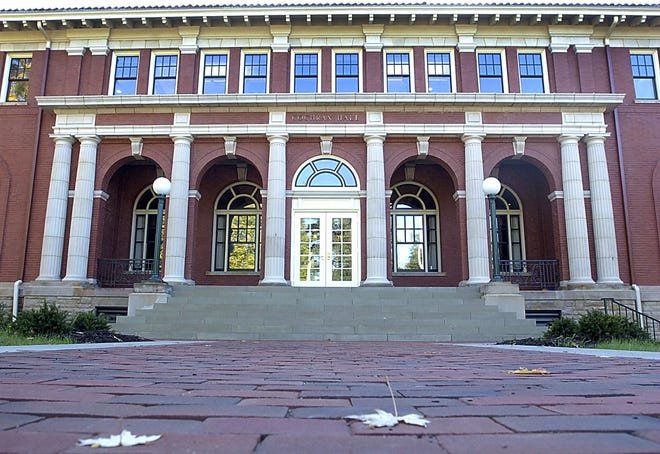  The Patricia Bush Tippie Alumni Center inside Cochran Hall on the campus of Allegheny College.
