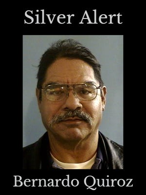 A Silver Alert was issued for Bernardo Quiroz on August 22, 2022.