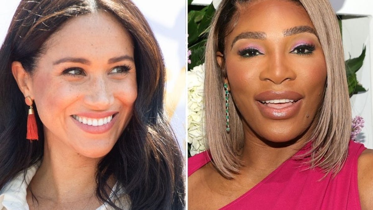 Duchess Meghan and Serena Williams discussed ambition as mothers and career women.