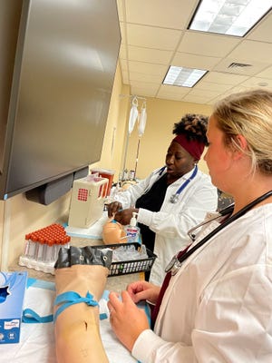 Student’s from summer MA program learn to assist physicians by performing functions related to the administrative and clinical responsibilities of a medical office.