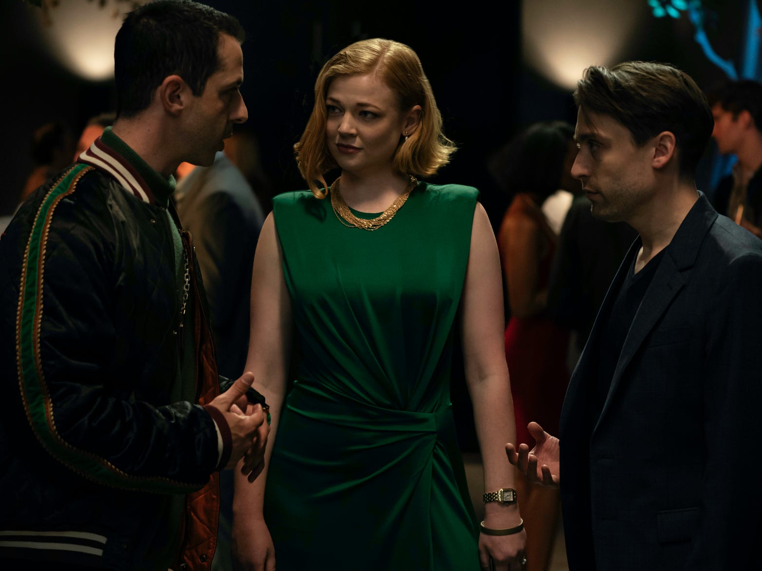 Jeremy Strong Sarah Snook Kieran Culkin