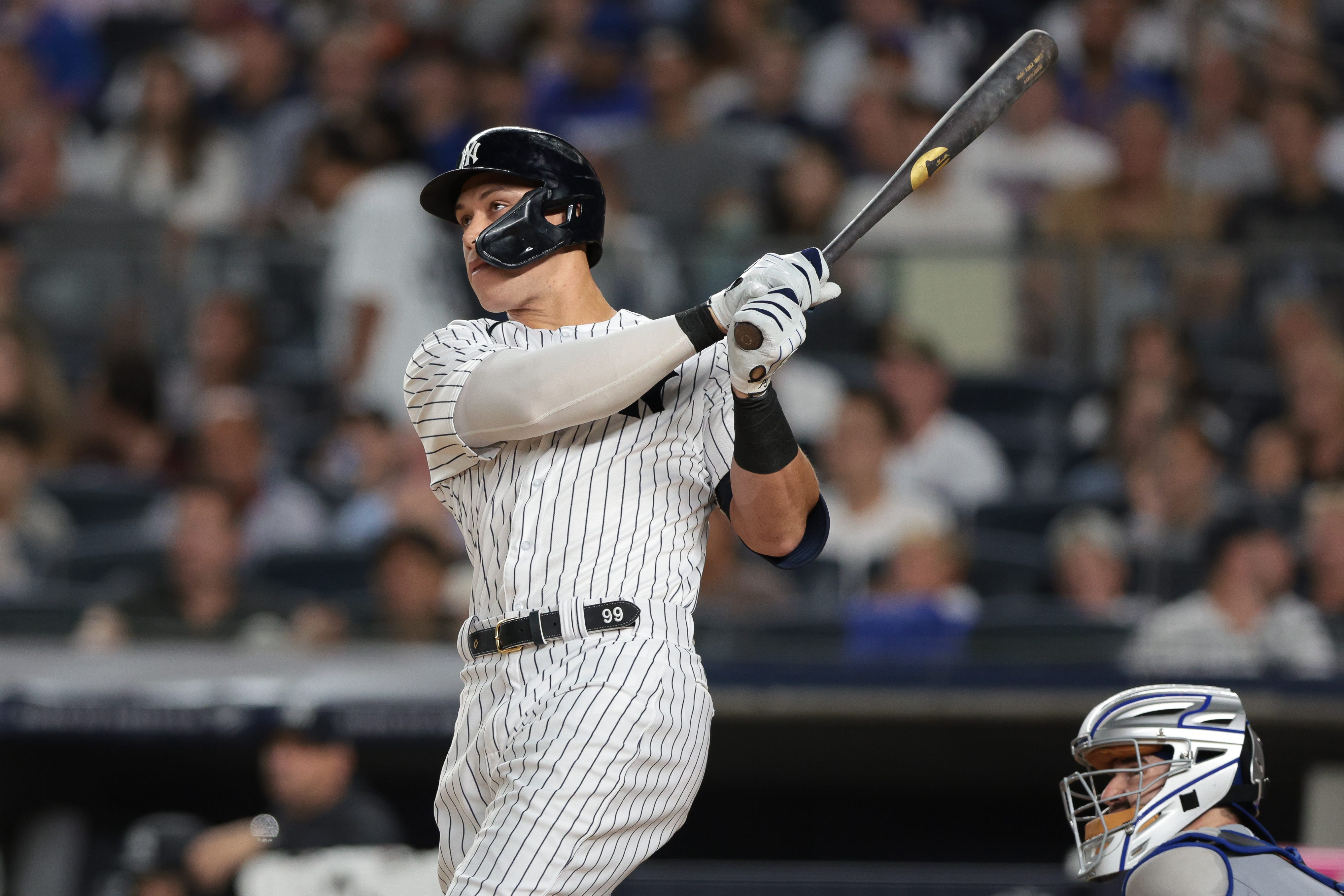 Aaron Judge is making a run at Roger Maris' American League and New York Yankees franchise record of 61 home runs in a season.