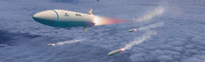 Lockheed Martin's Hypersonic Air-Launched Rapid Response Weapon (ARRW) is intended to travel 500 miles in just 10 minutes when launched from a B-52 bomber.