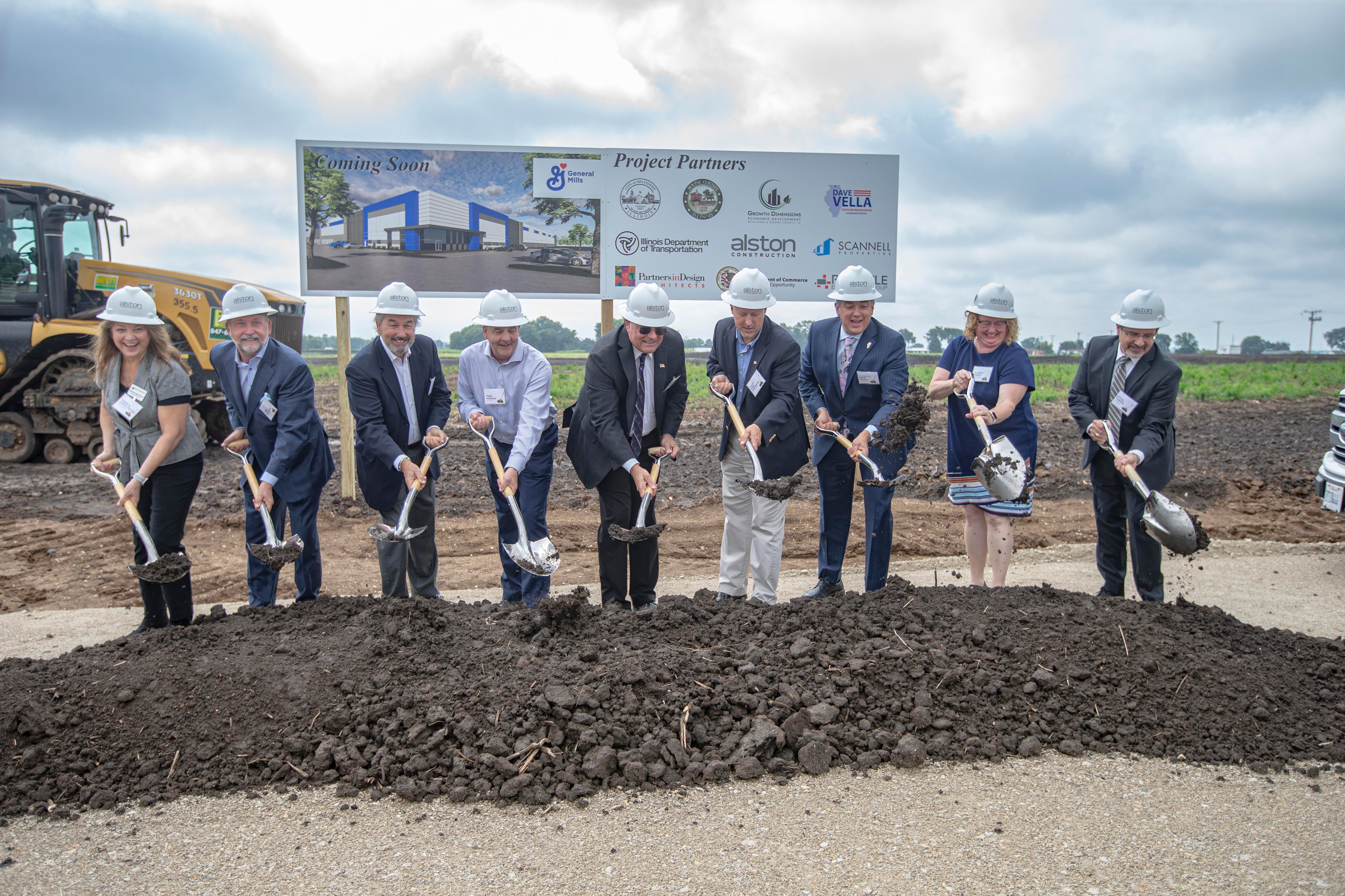 General Mills breaks ground on new Belvidere distribution plant