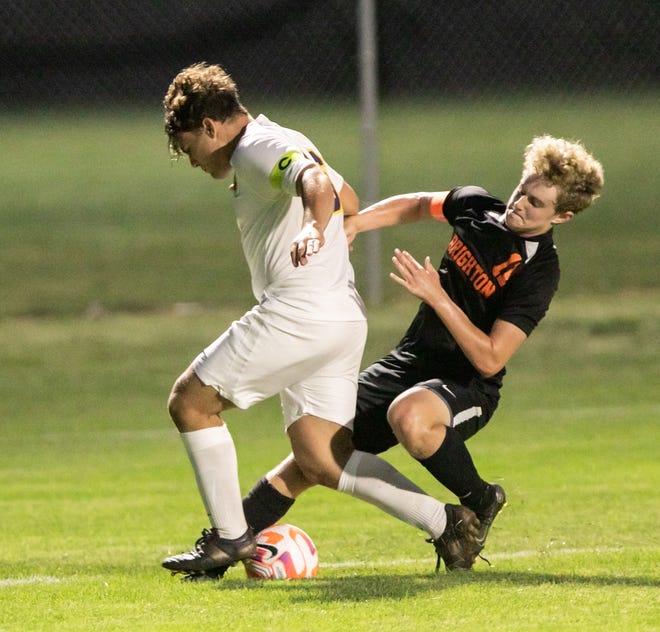 Brighton will travel to Hartland for a rivalry soccer game Tuesday night.