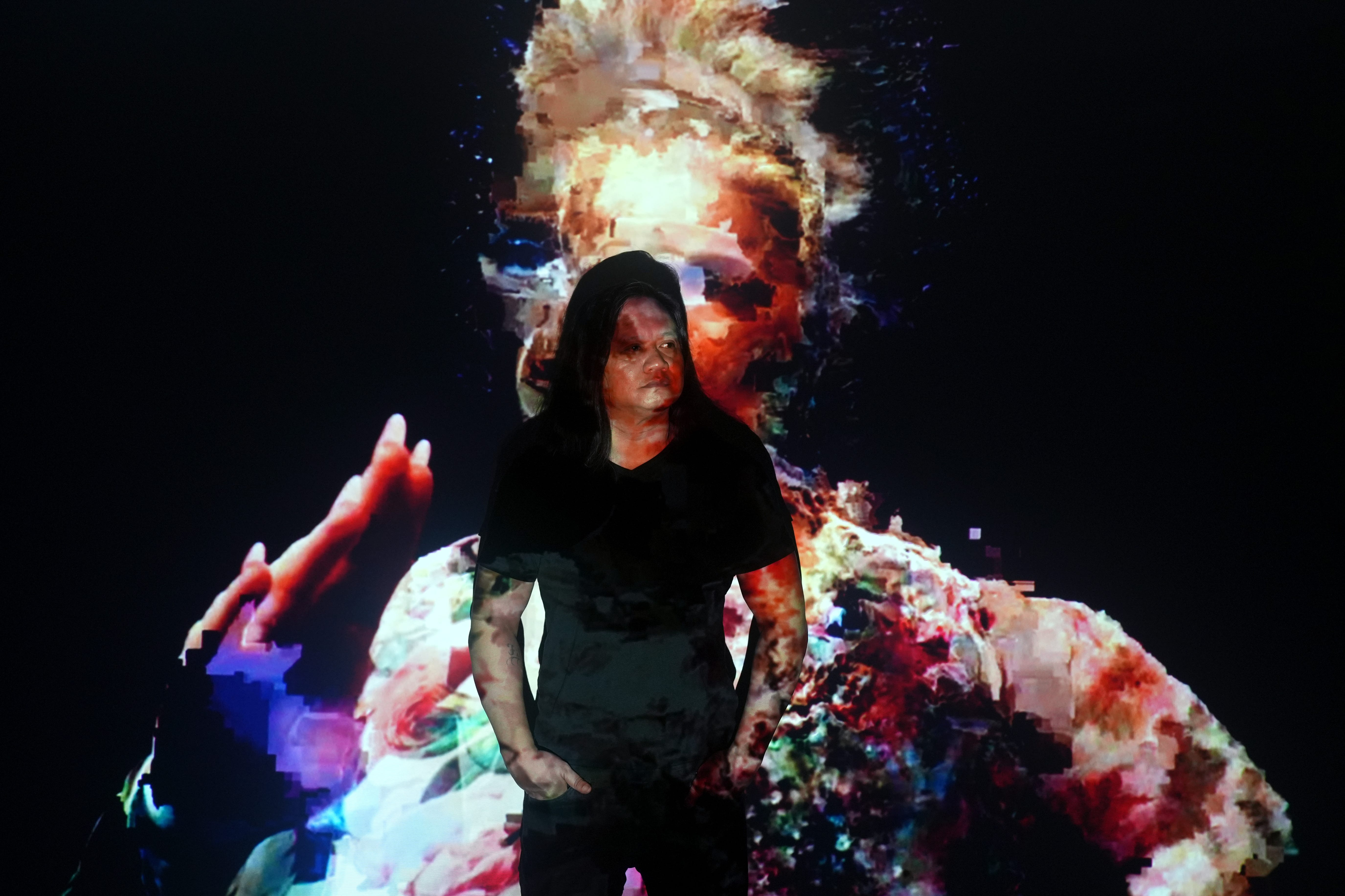 Artist Rembrandt Quiballo uses art to question religion, culture