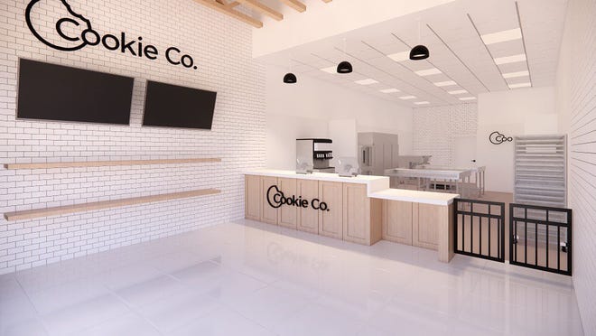 Here is a rendering of what Cookie Co., a gourmet cookie shop, will look like at it's new California location. A location in Sioux Falls will open around the beginning of January.