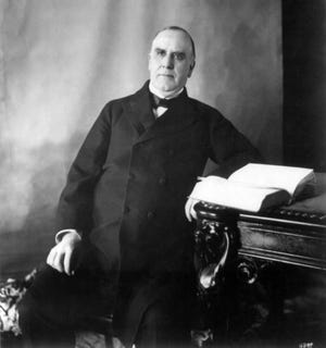 During the summer of 1897, in President William McKinley's first term in office, the economy, which had been struggling, enjoyed an upturn.
