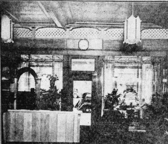 Paulson's Grill, 111 W. Main St., was the location of the "first genuine commercial air conditioner" installed in Lancaster. This photo of the grill's interior appeared in an ad in the Daily Eagle on June 20, 1935.
