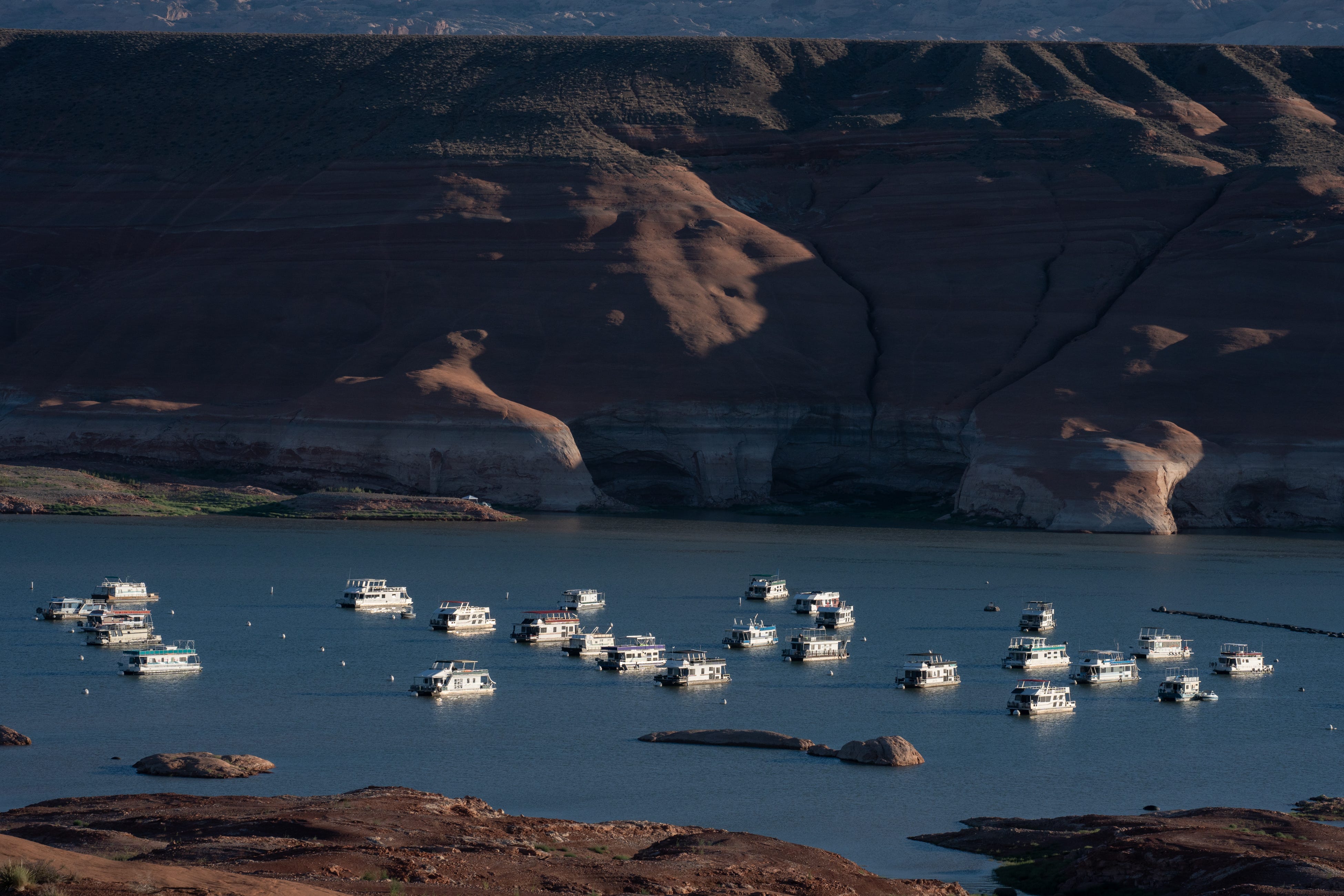 Bullfrog Marina at Lake Powell pictured on June 15, 2022.