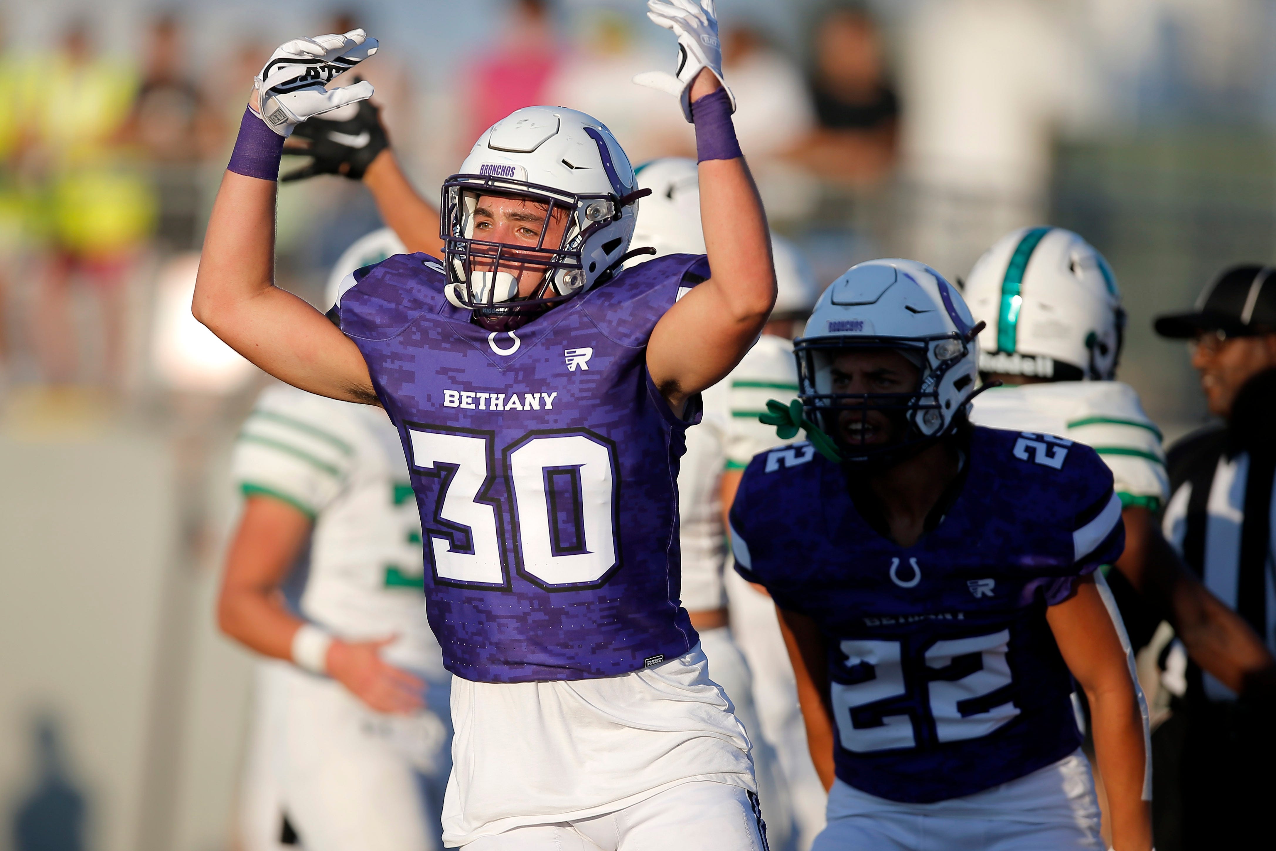 Oklahoma high school football Bethany beats Jones in season opener