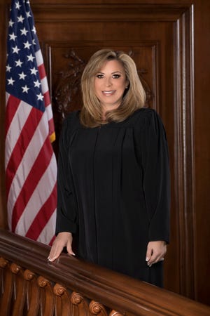 This undated photo provided by Nevada Appellate Courts/Administrative Office of the Courts shows Nevada Supreme Court Justice Abbi Silver.  (Nevada Appellate Courts/Administrative Office of the Courts via AP)