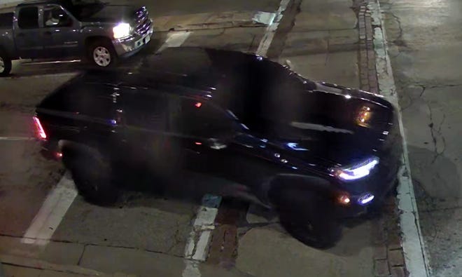 Police are searching for a black Dodge Ram pickup truck that fled the scene after running a red light and killing a 23-year-old pedestrian in downtown Milwaukee early Sunday. Police released photos and a description of the vehicle Monday, calling it a black, 2021 to 2022 Dodge Ram 1500 TRX, with amber lights in the hood scoop, flashing amber lights on both side mirrors and possibly flashing headlights. The vehicle likely has front-end damage.
