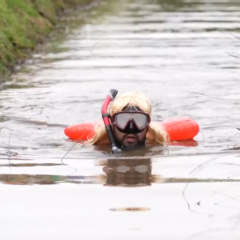 Bog snorkelling competition returns to Wales