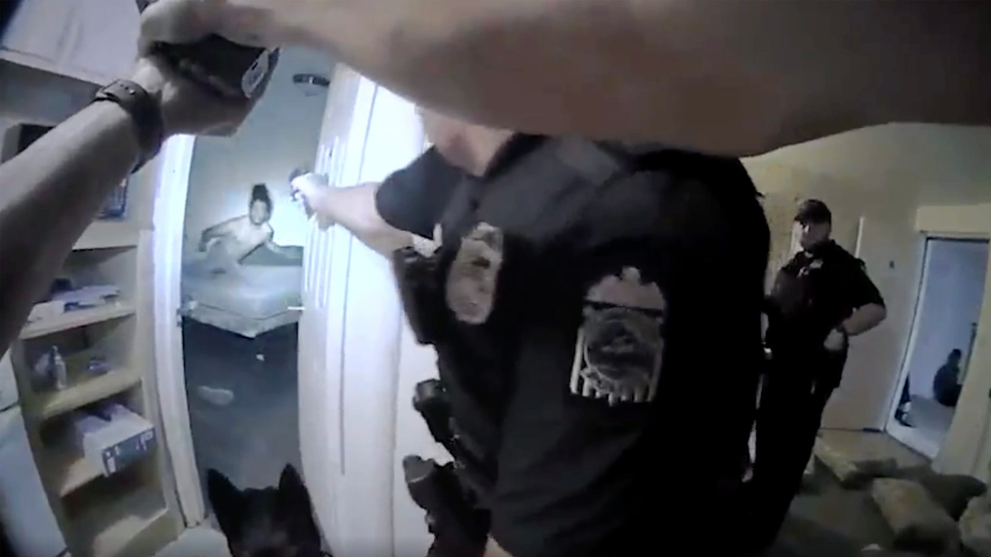 Ohio police fatally shoot unarmed Black man in bed during failed arrest attempt, video shows