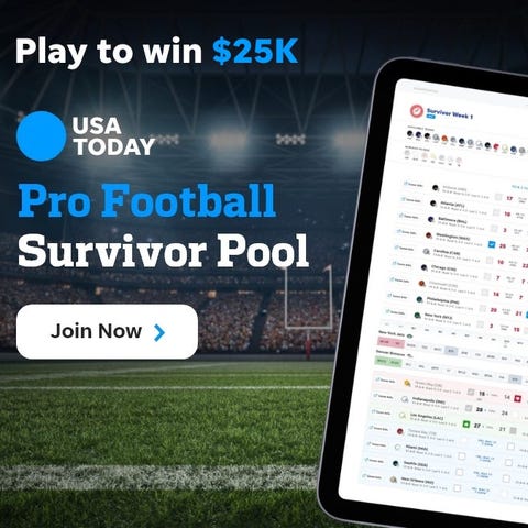 Join the USA TODAY Sports Pro Football Survivor fo