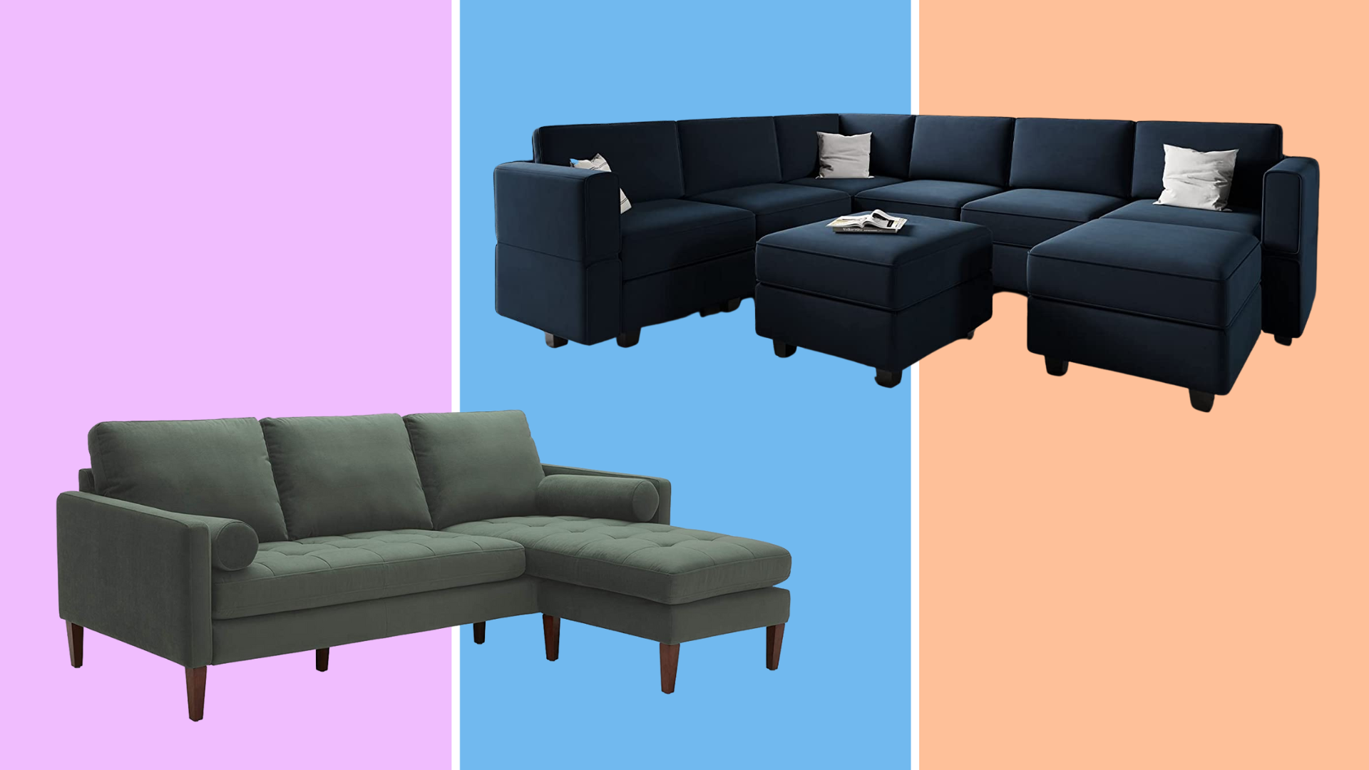 14 ready-to-ship sectional sofas for every style and budget