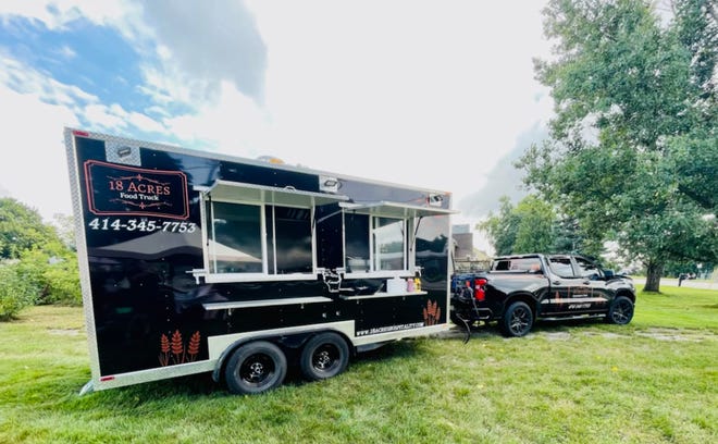 The 18 Acres food truck is to have New England lobster rolls, shortrib banh mi and organic chicken wraps when it makes its public debut at the Oconomowoc Fall Festival and the blues fest in Thiensville.