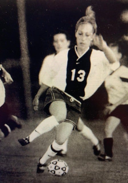 Beth Belanger starred for A.I. du Pont in soccer.