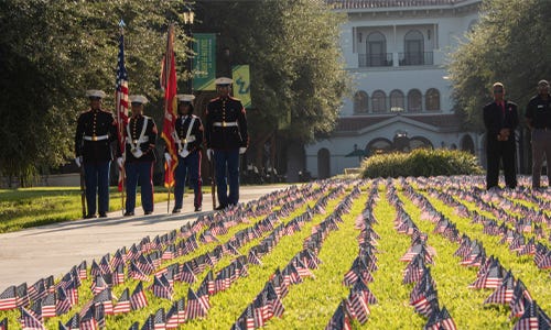 USF Sarasota-Manatee on Friday will honor the victims of the Sept. 11, 2001, terrorist attacks and pay tribute to survivors, first responders and members of the military.