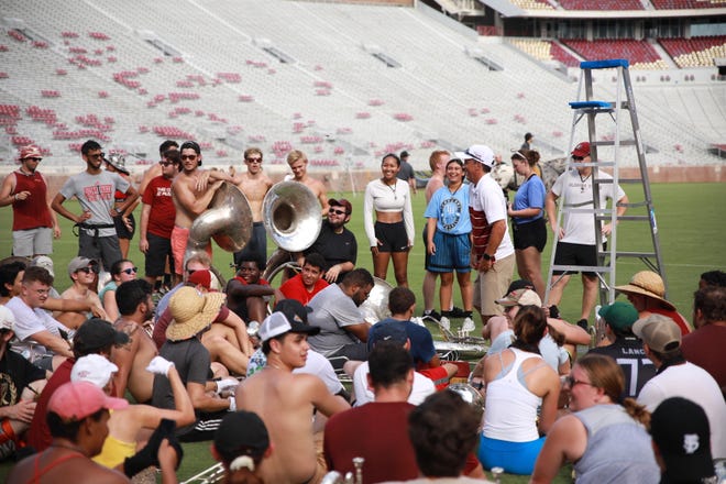Marching Chiefs prepare for the LSU game