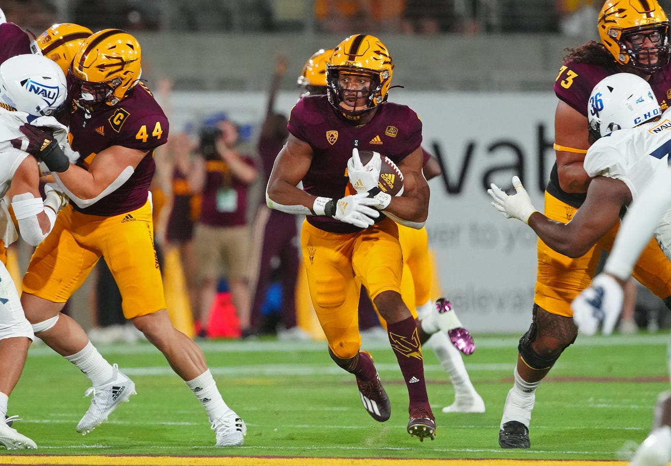 ASU football vs. NAU score Sun Devils rout Lumberjacks in opener