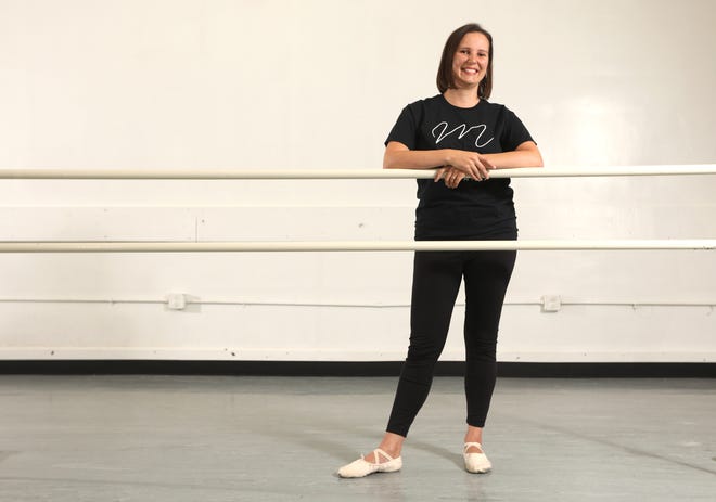 Whitney Lewis owns Movement on Main dance studio in Zanesville. 