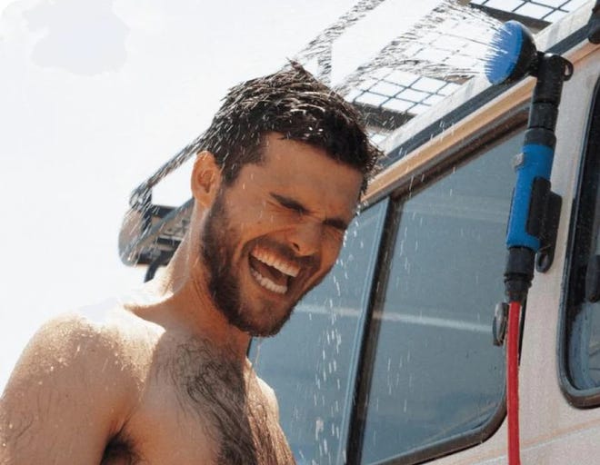 A hot shower in the middle of nowhere? Yes, please. This Joola HOTTAP V2 Essentials kit includes a portable hot water heater, and depending on the version, a pump to bring water in from a river, lake or creek.