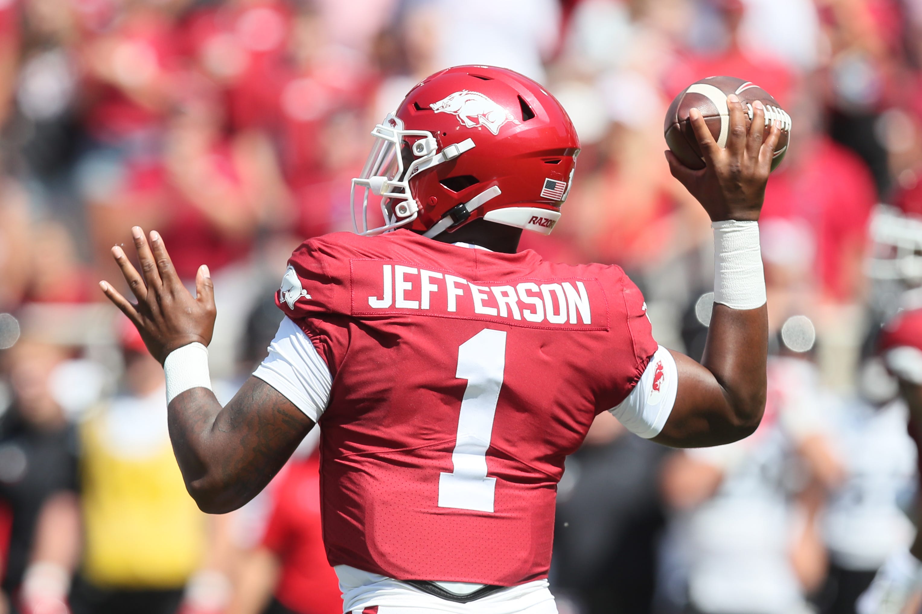 Arkansas football gets past Cincinnati in season opener