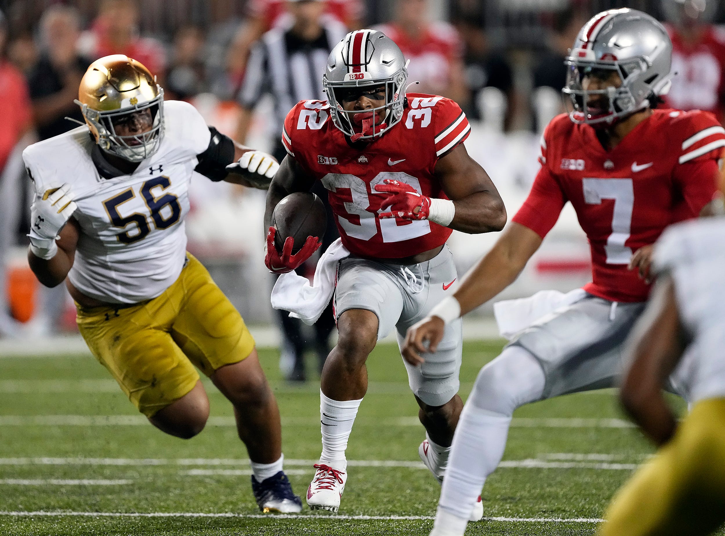 Ohio State Buckeyes' TreVeyon Henderson Stresses Faith in Impressive Return  - Sports Illustrated Ohio State Buckeyes News, Analysis and More