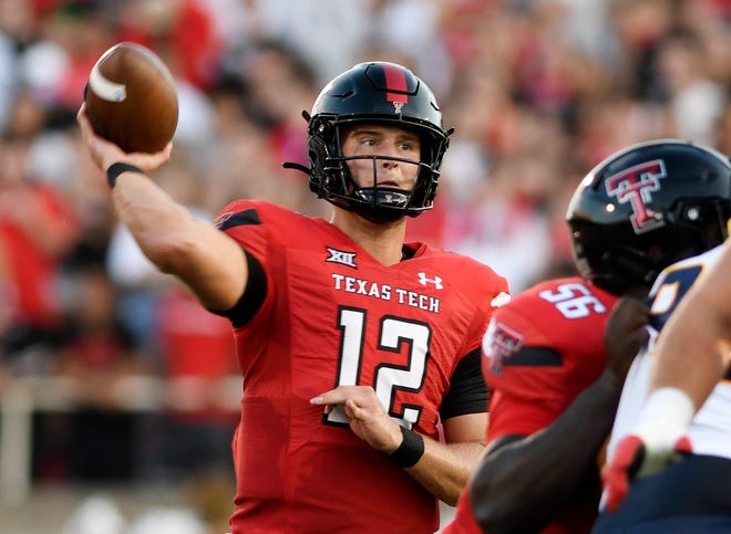 The Texas Tech quarterback recently underwent surgery on an injured left shoulder, but he can come back in October and fight to get his job back, coach Joey McGuire said Monday.