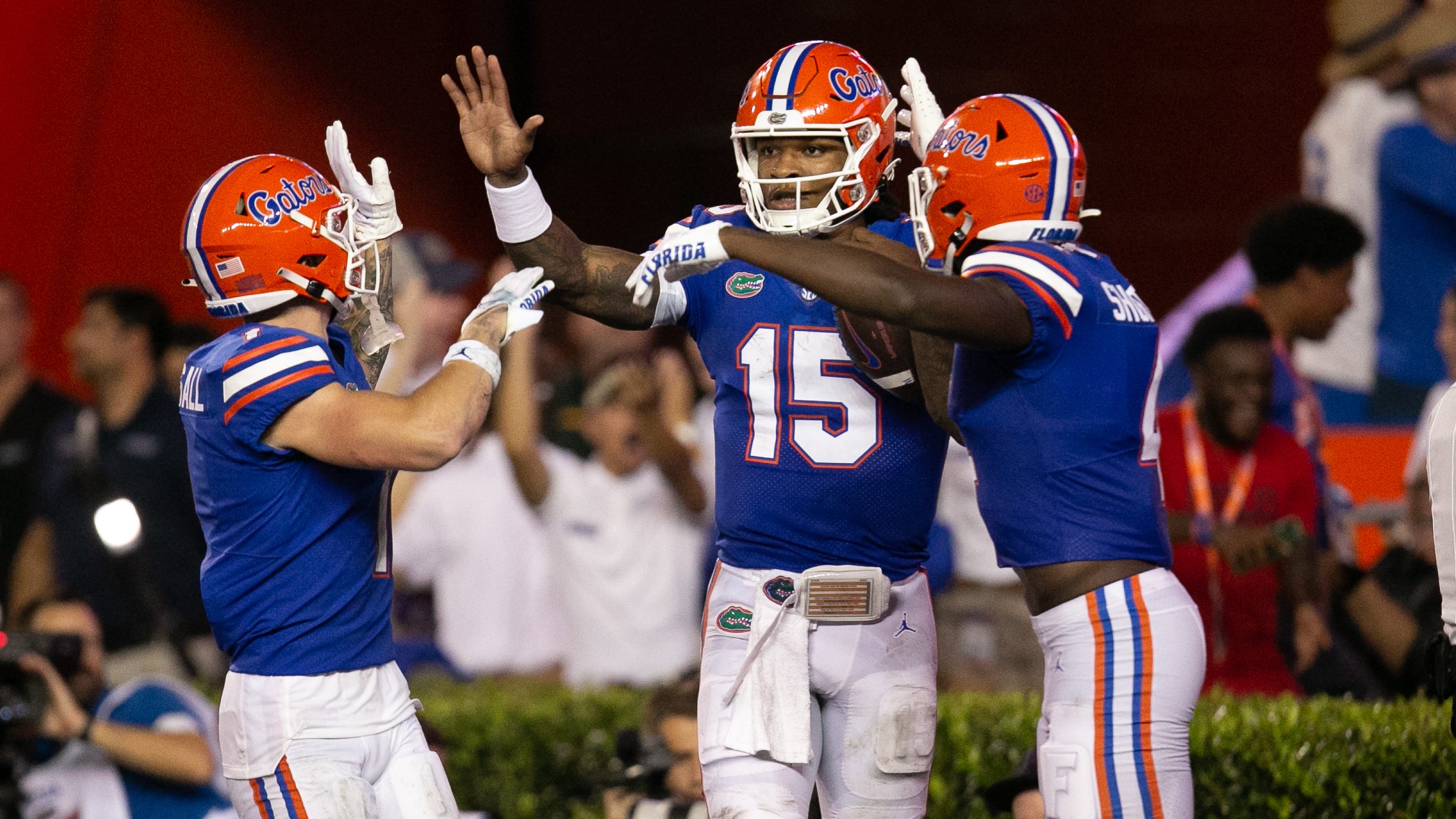 Florida quarterback Anthony Richardson named SEC offensive player of the week