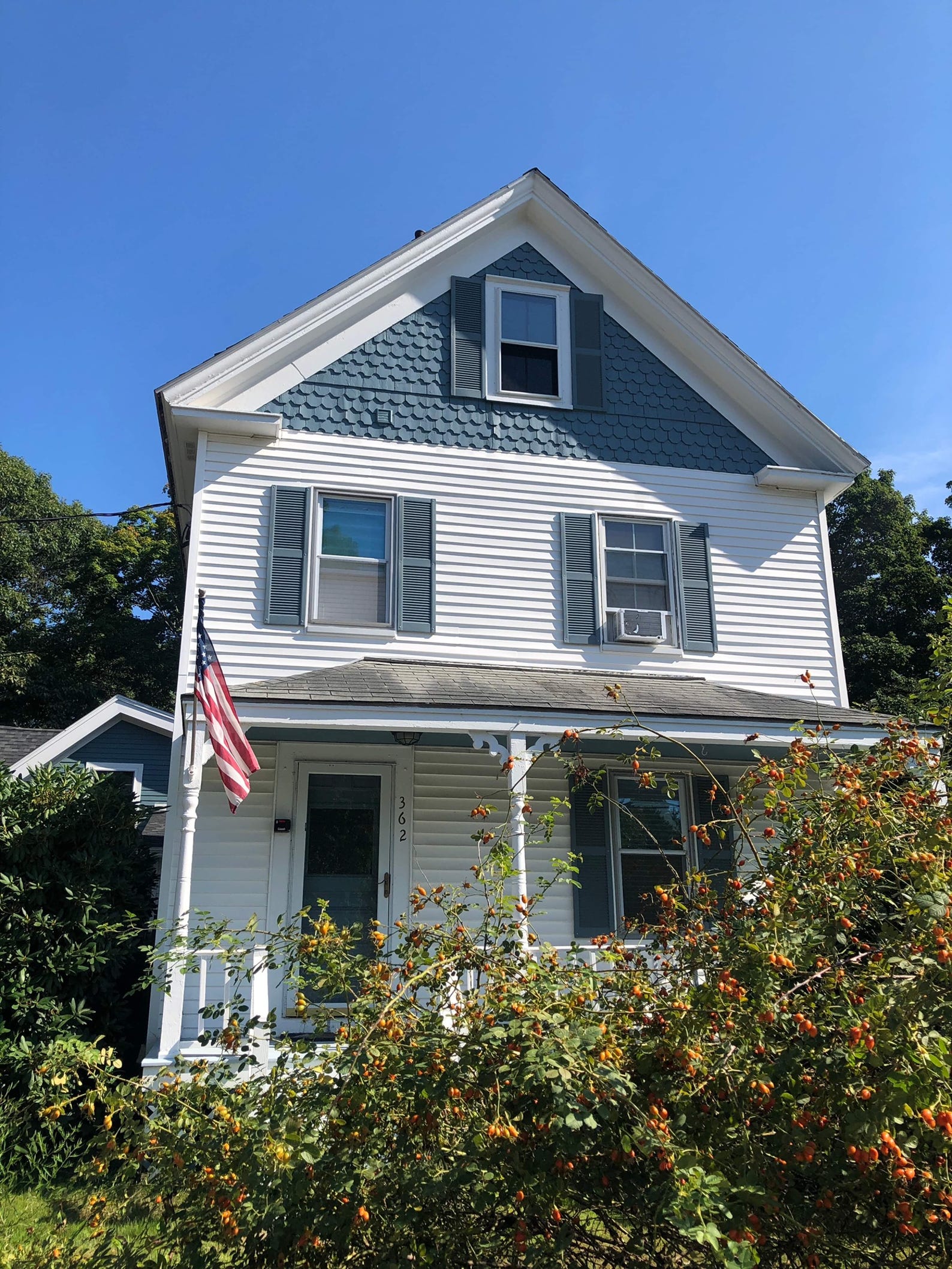 This house at 366 Sagamore Raod in Rye was byuilt by Supply Foss Trefethen. At the intersection of Sagamore and Clark Avenue, the spot was once know as Trefethen's Corner.