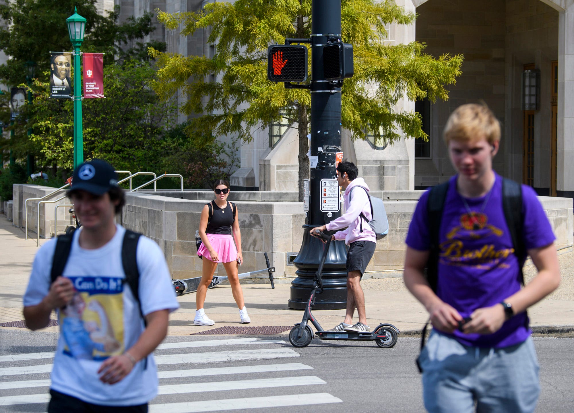 Bloomington IN escooter hours restricted after IU student's death