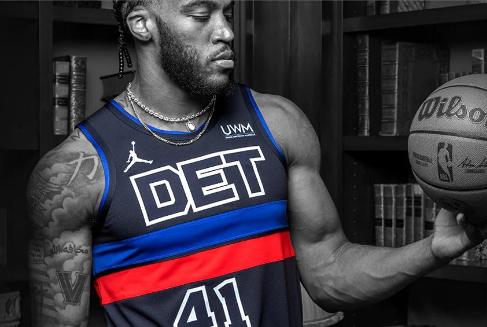 pistons new jerseys 2022